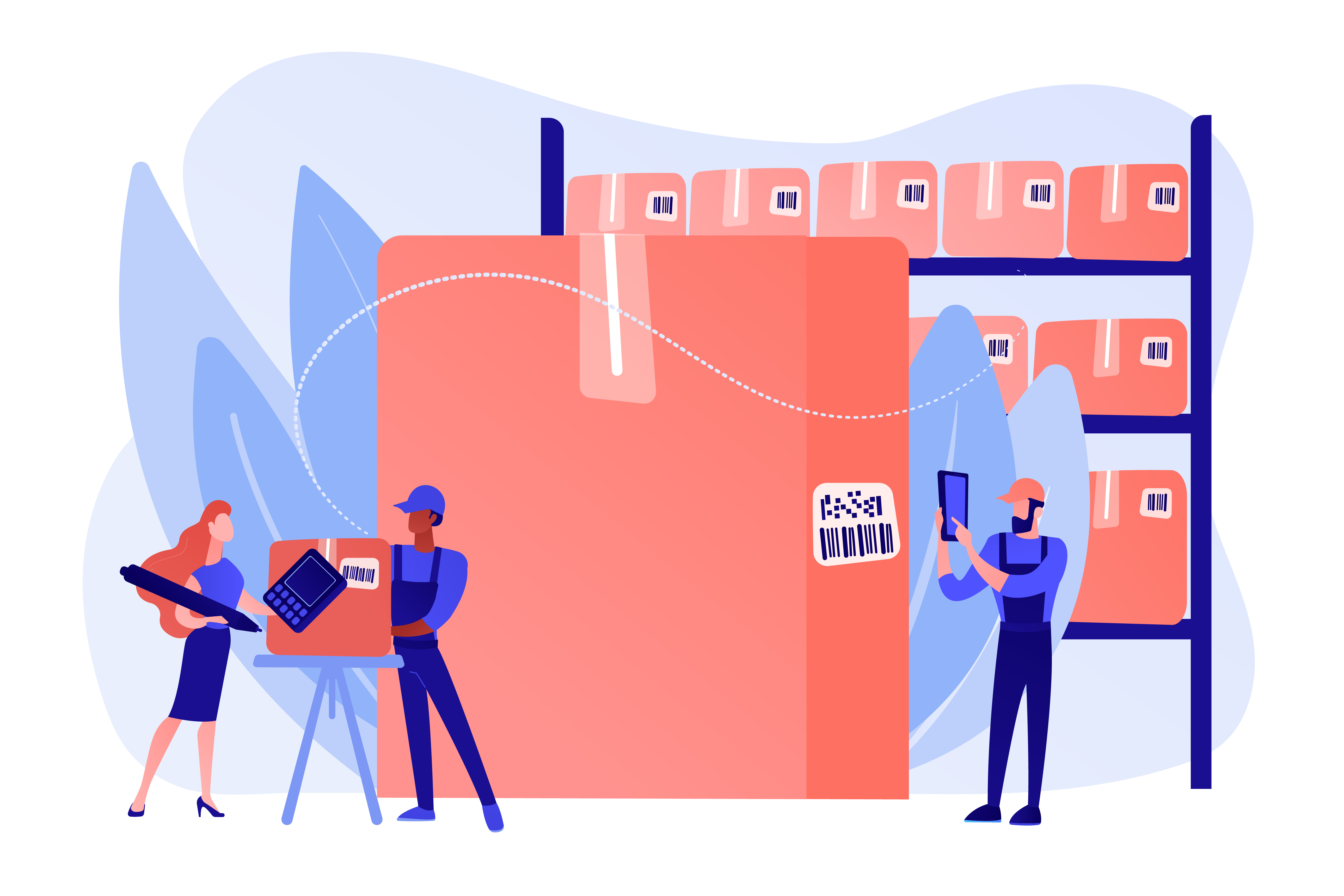 Food storage and quality management showing vendor inspection, temperature-controlled warehouse, shelf-life monitoring, FIFO rotation, and quality inspection protocols